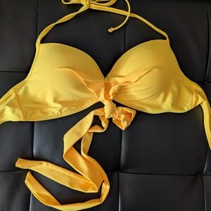 Vibrant Yellow Bikini Top